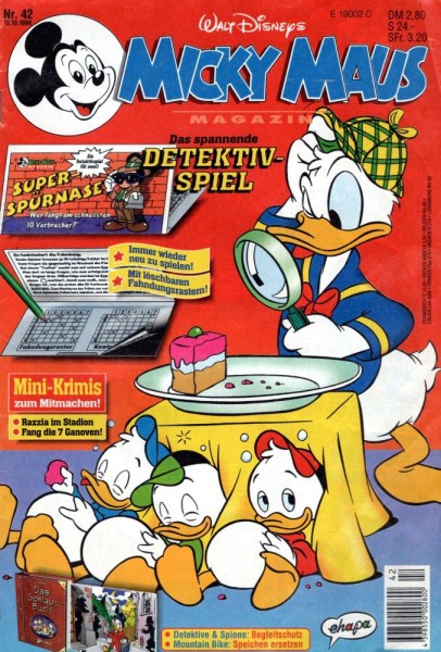 Micky Maus 1994/ 42 (Z1), Ehapa