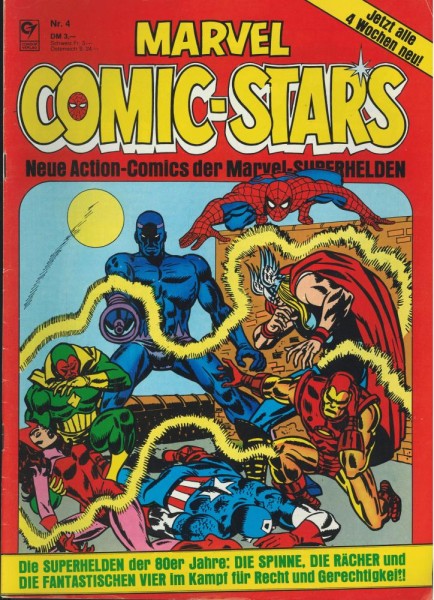 Marvel Comic-Stars Konvolut (Z1-2), Condor