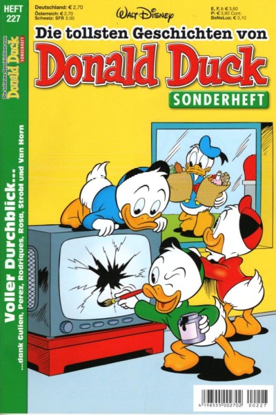 Die tollsten Geschichten von Donald Duck Sonderheft 227 (Z0-1), Ehapa