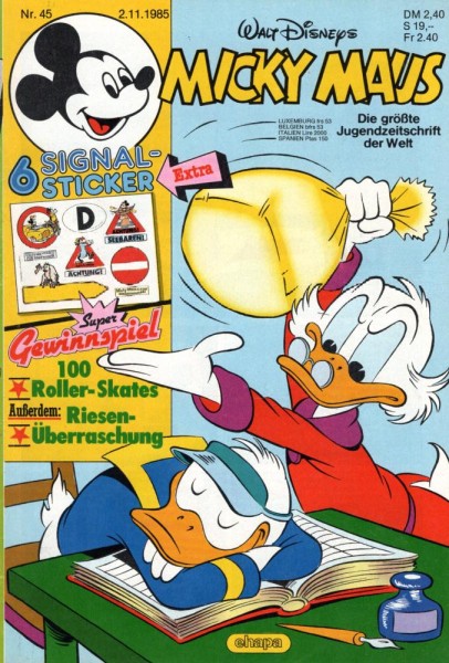 Micky Maus 1985/ 45 (Z0-1), Ehapa