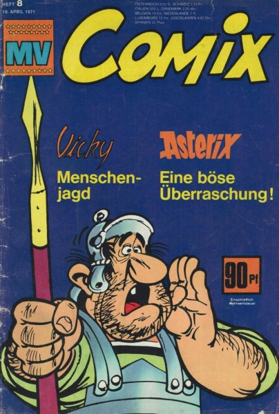 Mickyvision 1971/ 8 (Z2-, Sm), Ehapa