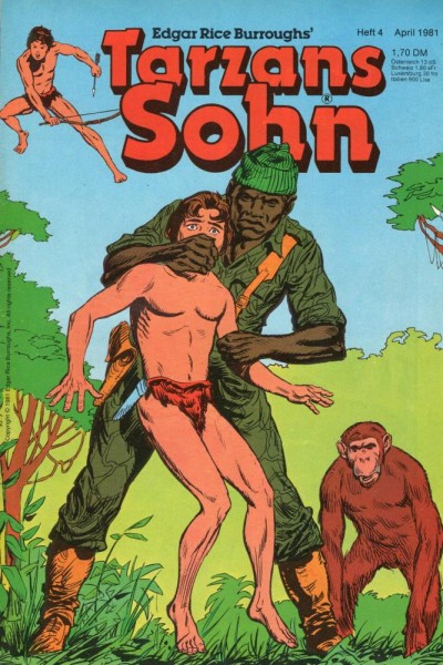 Tarzans Sohn 1981/ 4 (Z0), Ehapa