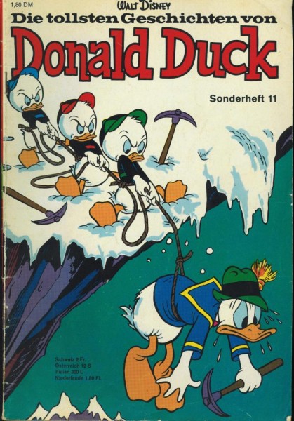 Die tollsten Geschichten von Donald Duck Sonderheft 11 (Z2), Ehapa
