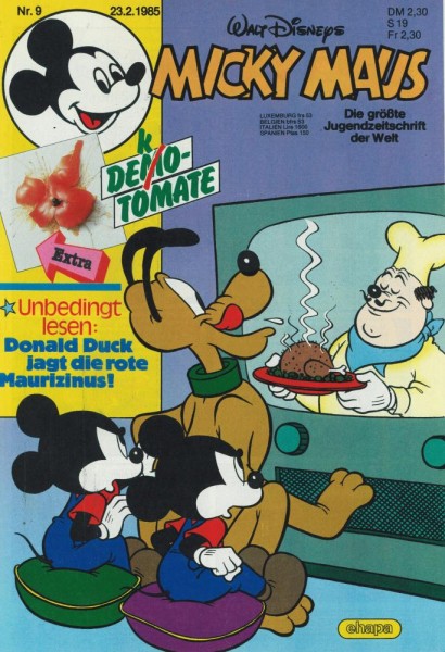 Micky Maus 1985/ 9 (Z0-1), Ehapa