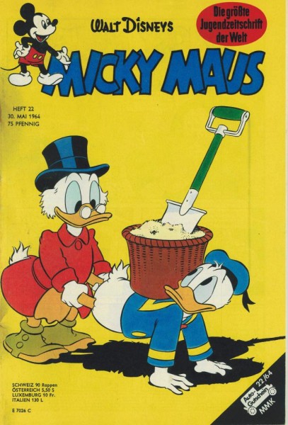 Micky Maus 1964/ 22 (Z2, R), Ehapa