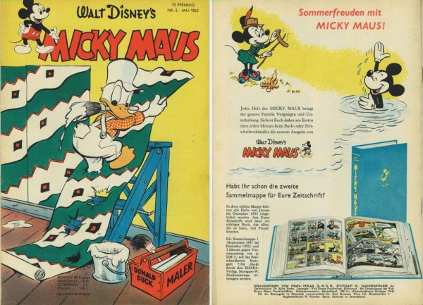 Micky Maus 1953/ 5 (Z1-), Ehapa