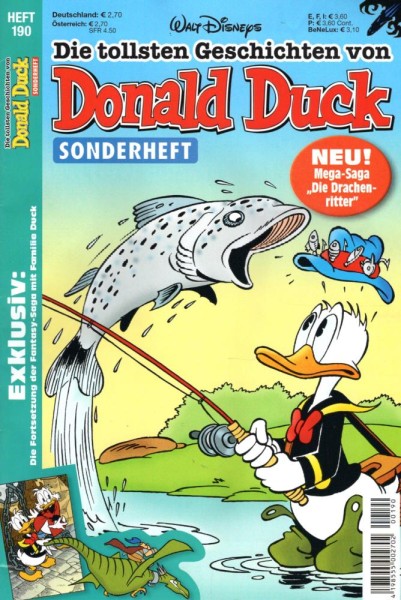 Die tollsten Geschichten von Donald Duck Sonderheft 190 (Z1), Ehapa