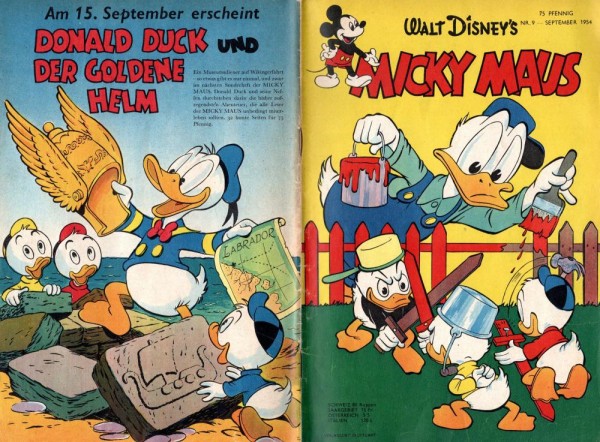 Micky Maus 1954/ 9 (Z1-), Ehapa
