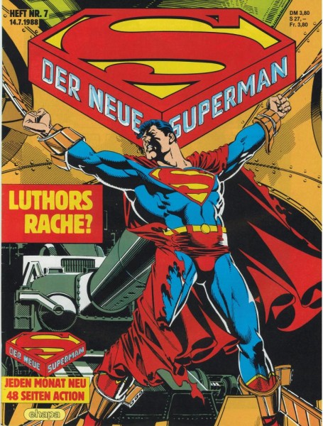 Der neue Superman 1988 7 (Z1), Ehapa