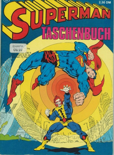 Superman Taschenbuch 5 (Z1, 1. Aufl.), Ehapa