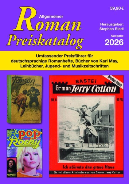 Roman Preiskatalog HC 2026, SR Verlag