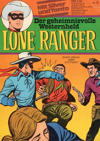 Lone Ranger Tb 6 (Z1-), Ehapa