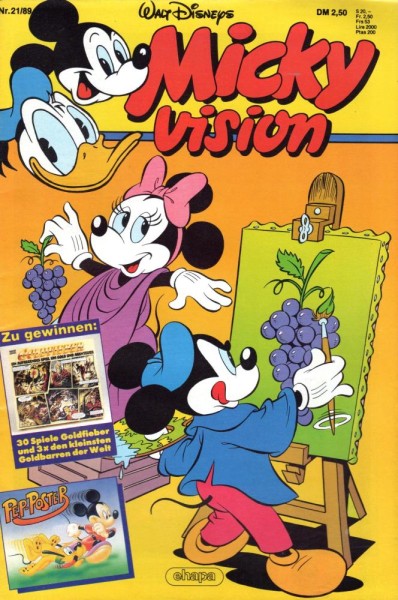 Mickyvision 2. Serie 1988 / 21 (Z1), Ehapa