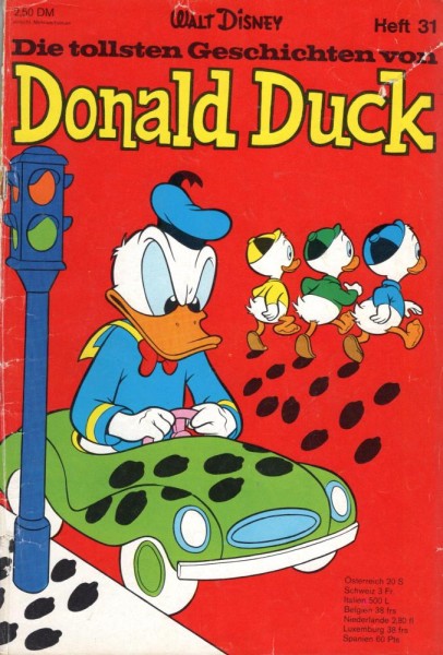 Die tollsten Geschichten von Donald Duck Sonderheft 31 (Z2), Ehapa