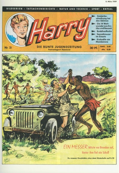 Harry bunte Jugendzeitung 21 (Z0), Hethke