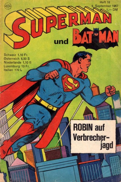 Superman 1967/ 18 (Z3), Ehapa