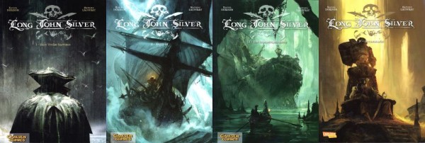 Long John Silver 1-4 (Z0, 1. Aufl.), Carlsen