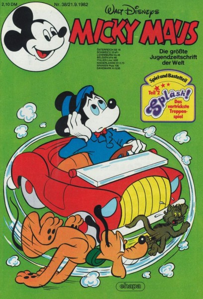 Micky Maus 1982/ 38 (Z0-1), Ehapa