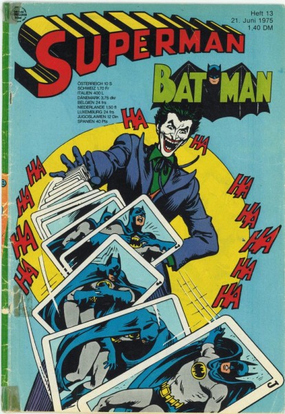 Superman 1975/ 13 (Z2,Sm), Ehapa