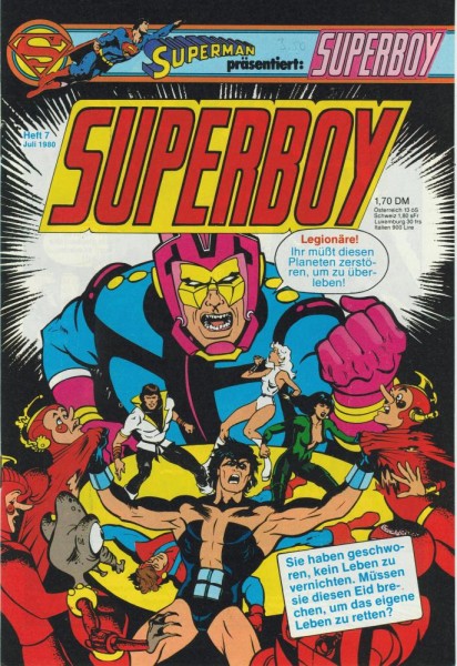 Superboy 1980/ 7 (Z0), Ehapa