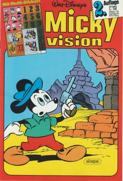 Mickyvision 2. Serie 1983 / 3 (Z1, 2.Aufl.), Ehapa