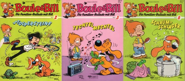 Boule & Bill 2-8 (Z1-2), Delta Verlag
