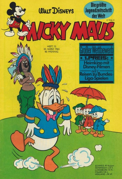 Micky Maus 1965/ 12 (Z1), Ehapa