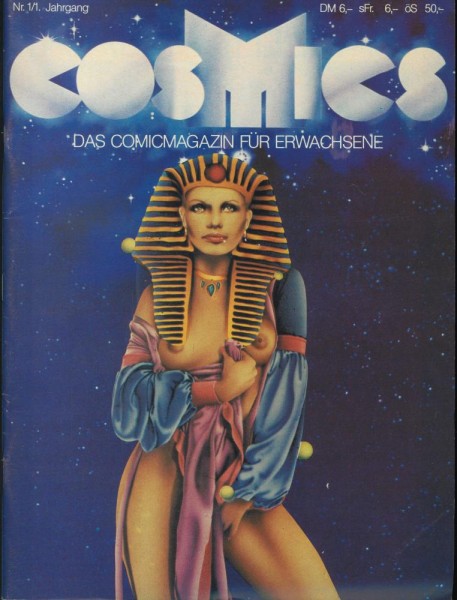 Cosmics Comicmagazin für Erwachsene 1-5 (Z0-1), Melzer