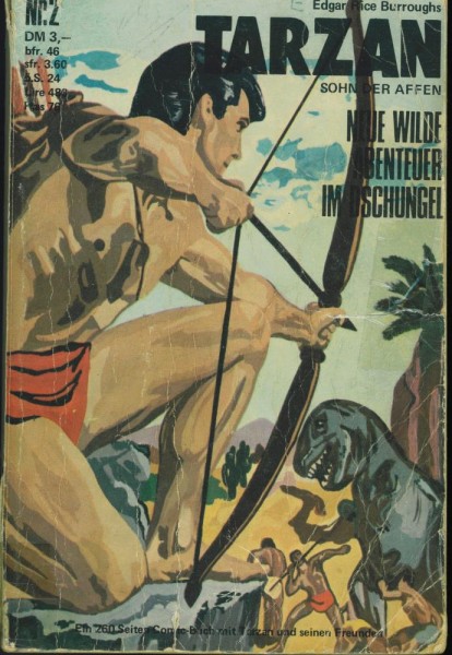 Tarzan Taschenbuch 2 (Z2-3, Sz), bsv
