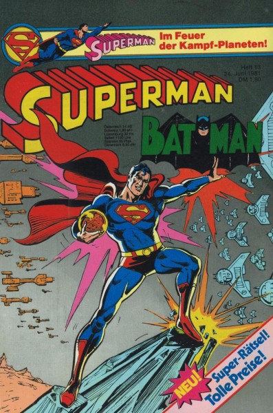 Superman 1981/ 13 (Z0-1), Ehapa