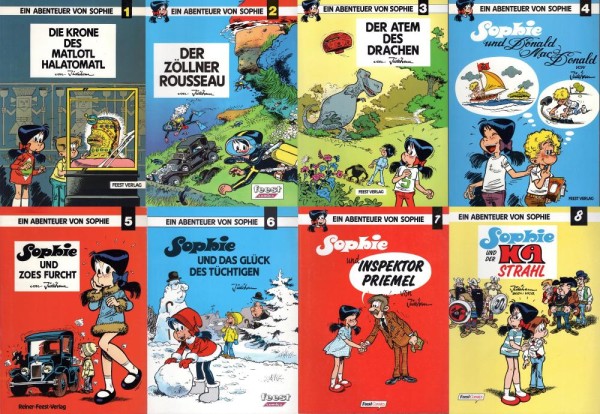 Ein Abenteuer von Sophie 1-8 (Z0-1, 1. Aufl.), Feest