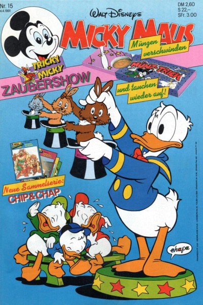 Micky Maus 1991/ 15 (Z0-1), Ehapa