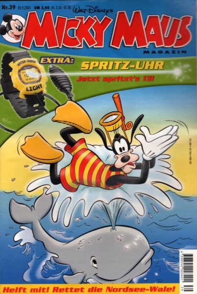 Micky Maus 2001/ 39 (Z1), Ehapa