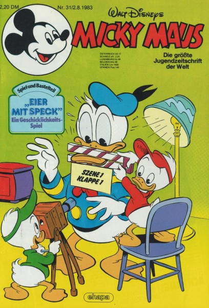 Micky Maus 1983/ 31 (Z0-1), Ehapa