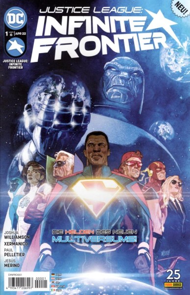 Justice League - Infinite Frontier 1, Panini