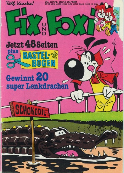 Fix und Foxi 29. Jg. 23 (Z2), Pabel