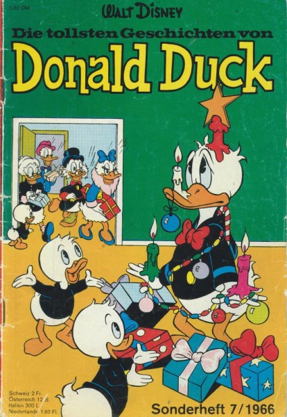 Die tollsten Geschichten von Donald Duck Sonderheft 7 (Z2-, Sz), Ehapa