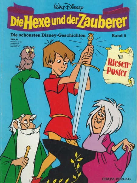 Die schönsten Disney Geschichten 5 (Z0-1, 1. Auflage), Ehapa