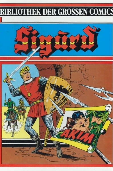 Bibliothek der grossen Comics: Sigurd (Z1), Hethke