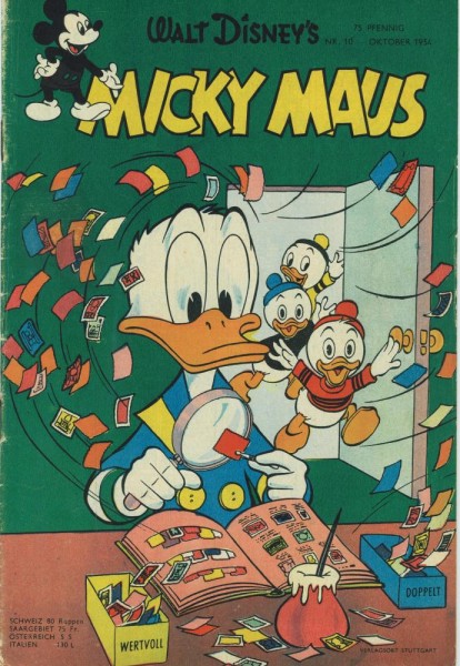 Micky Maus 1954/ 10 (Z1-2/2), Ehapa