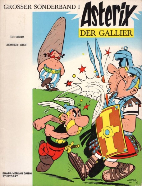 Asterix 1 (Z1-, 1. Auflage), Ehapa