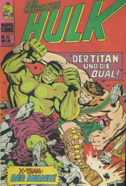 Hulk 25 (Z1-), Williams