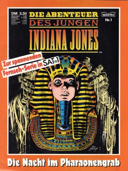 Die Abenteuer des jungen Indiana Jones 1 (Z1), Bastei