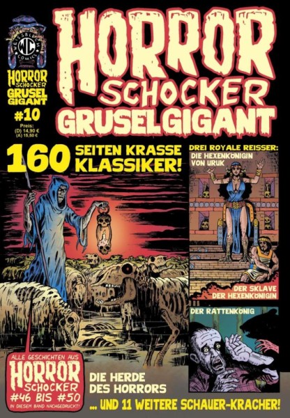 Horror Schocker Grusel Gigant 10, Weissblech