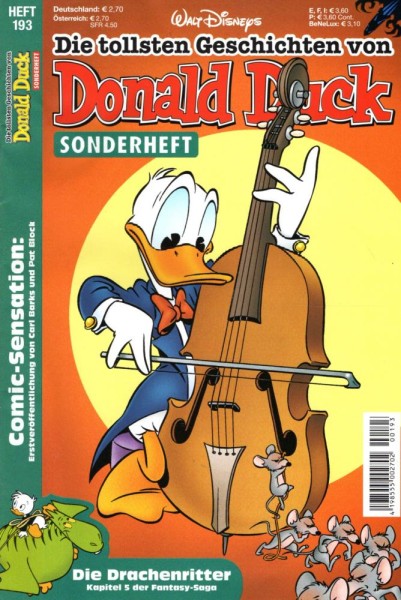 Die tollsten Geschichten von Donald Duck Sonderheft 193 (Z0-1), Ehapa