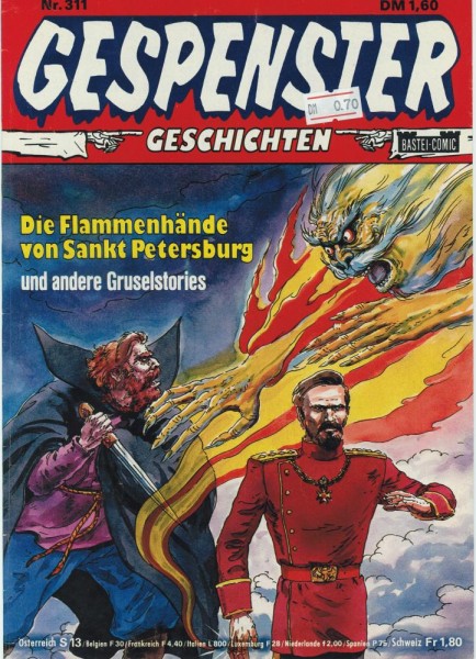 Gespenster Geschichten 311 (Z1-), Bastei