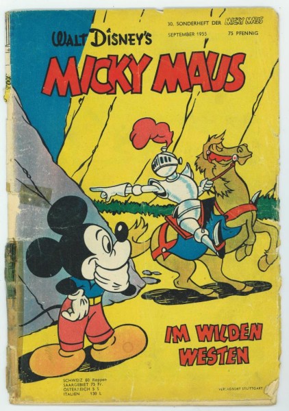 Micky Maus Sonderheft 30 (Z4, T), Ehapa