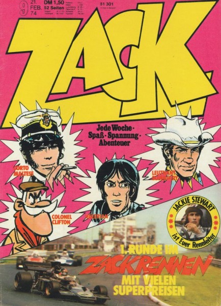 Zack 1974/9 (Z1-), Koralle