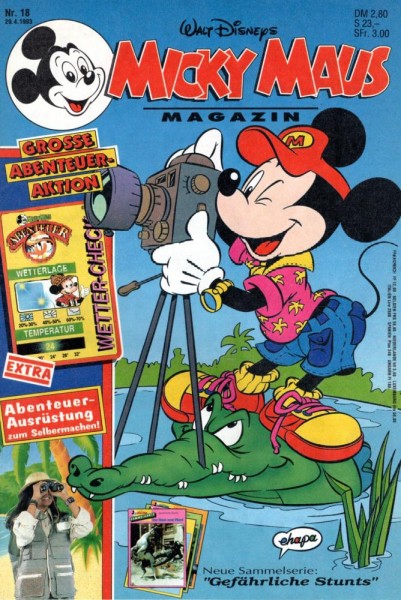Micky Maus 1993/ 18 (Z0-1), Ehapa