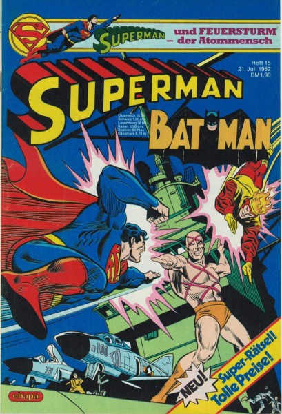 Superman 1982/ 15 (Z1), Ehapa